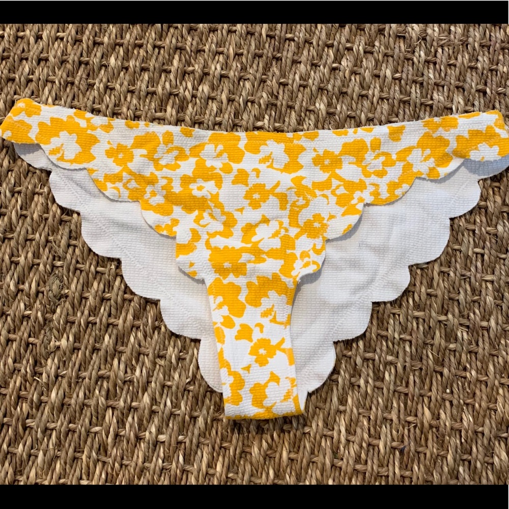 Marysia Yellow Flower Bikini Bottom